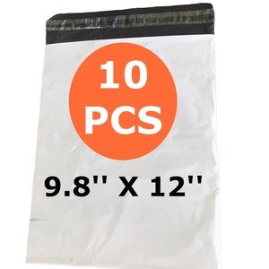 Poly bag mailers self adhesive white